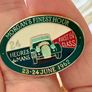 Vintage Morgan Car Enamel Cufflinks - 1962 Le Mans TOK 258 Image 2