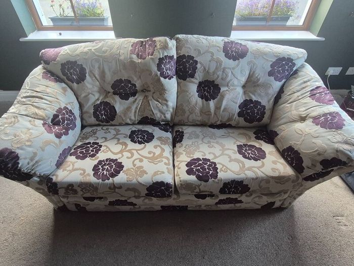 Sofa and 2 armchairs