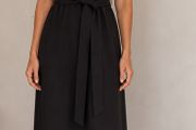 dress bnwt Zara black dress short sleeves with side slits elegant style fits 8/10