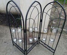 Threefold Tealight Candle Holder