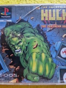 The Incredible Hulk The Pantheon Saga PlayStation1 Ps1 PlayStation2 Ps2 games Original