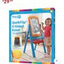 4-in-1 easel with magnetic, dry erase, chalkboard and painting surfaces Image 3