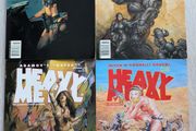 Lot of 4 Heavy Metal Magazines Comics 1994/1995