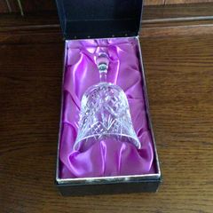 Vintage Boxed Edinburgh Crystal Bell