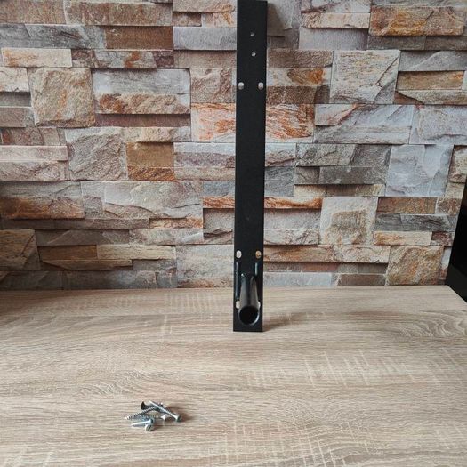 Black Metal Wall Bracket for  Floating Shelf