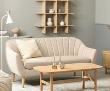 2.5 seater sofa (EGEDAL Sofa EGEDAL beige Fabric)