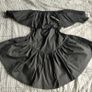 Cameo Rose Black Poplin Tiered Mini Dress , NEW LOOK Image 7