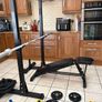 Squat Stands Heavy (rated 350kg) + Gym Weight Set! Image 8