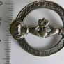 Vintage  Claddagh Brooch Image 6