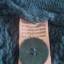 IrelandsEye teal wool cable knit cardigan size xl Image 6
