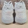 Nike Air Force One Af1 Crater Flyknit Summit White Trainers Runners Size Uk 6 Eu 40 Womens Boys Girls Image 7