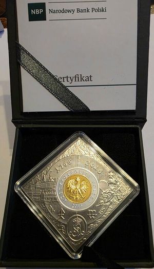 2016 polish silver 5 zlotych