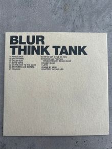 Incredibly rare Blur promo cd Think Tank