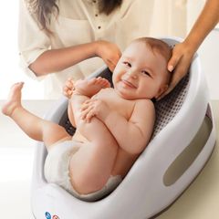 Angelcare Soft Touch Baby Bath Support - white&grey Mamas&Papas