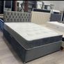 New Stylish single ,Double 4ft, 4ft6, King 5ft And 6ft Superking Sizes Divan Beds Instock. Drawers And Optional Tufted Mattresses Available. Free Delivery Image 9