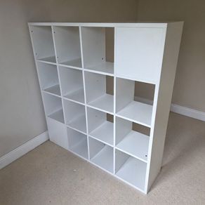 IKEA KALLAX 4x4 Shelving Unit White