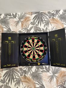 Luke Littler dart board