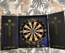 Luke Littler dart board