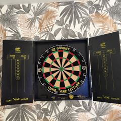 Luke Littler dart board