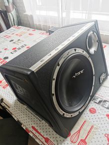 Vibe 1600w Subwoofer MonoBox with 800w Amp