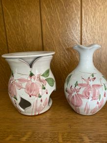Judy Greene Oil Burner and Bud Vase
