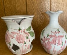 Judy Greene Oil Burner and Bud Vase