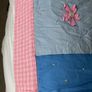 Patchwork quilted Single bed throw Image 6
