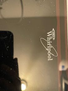 Whirlpool ceramic hob (cracked)