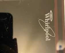 Whirlpool ceramic hob (cracked)