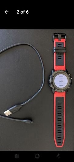 Garmin Fenix 5X Sapphire watch