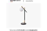 Dalia Table Lamp - White/Black