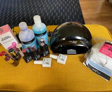 Mylee Pro LED Gel Nail Manicure Kit + Le Mini Macaron Polishes