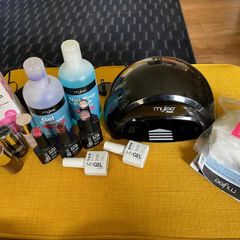 Mylee Pro LED Gel Nail Manicure Kit + Le Mini Macaron Polishes