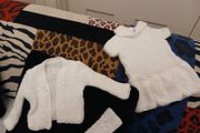 Newborn handknit outfit
