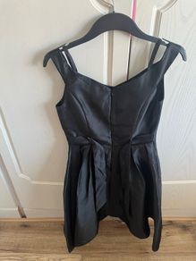 Teen Monsoon black midi skater style dress