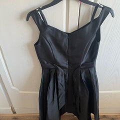 Teen Monsoon black midi skater style dress