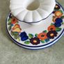 Set of 2 Candle holder 5.5 x 12 cm (1739501) Golden Summer Royal Copenhagen Faience Image 6