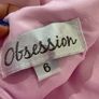 Pink Obsession debs dress sz 8 Image 2