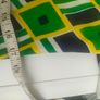 Vintage 60s 70s green Geometric print dress Image 7