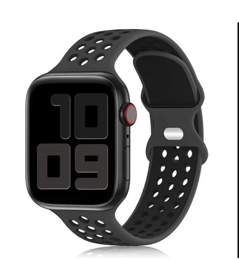 Silicone Strap For Apple Watch Band MESH 38mm 40mm 41mm /42mm 44mm 45mm NEW
