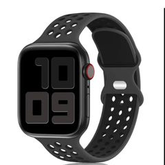 Silicone Strap For Apple Watch Band MESH 38mm 40mm 41mm /42mm 44mm 45mm NEW