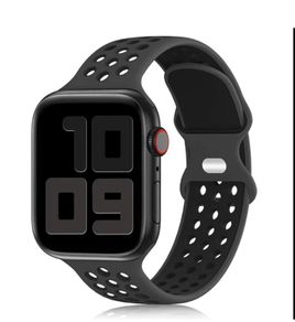 Silicone Strap For Apple Watch Band MESH 38mm 40mm 41mm /42mm 44mm 45mm NEW