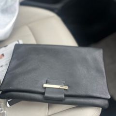 Whistles Leather Clutch