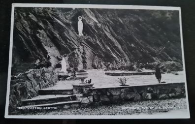 Ballycotton Grotto Vintage Postcard With Nice Early Stamps