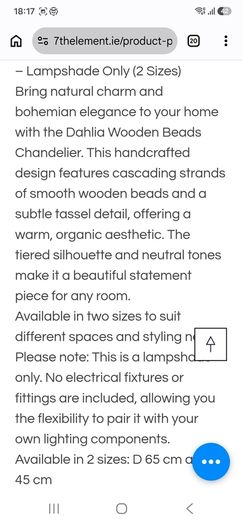 Beaded Chandlier Ceiling Light