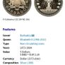 Barbados 1973 Silver Proof Five 5 Dollars Image 3