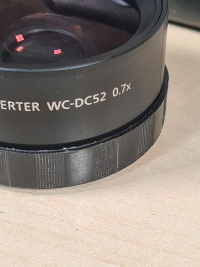 CANON WC-DC52 0.7x wide converter camera lens