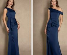 Floor length Bridesmaid Dress