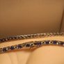 Rhodium Plated Sterling Silver Tennis Bracelet Image 6