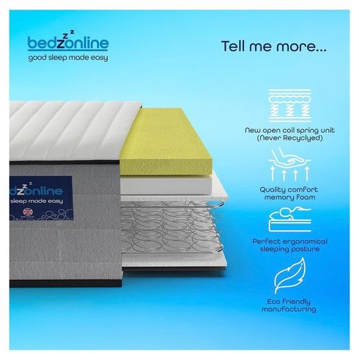 4 foot 6 double mattress